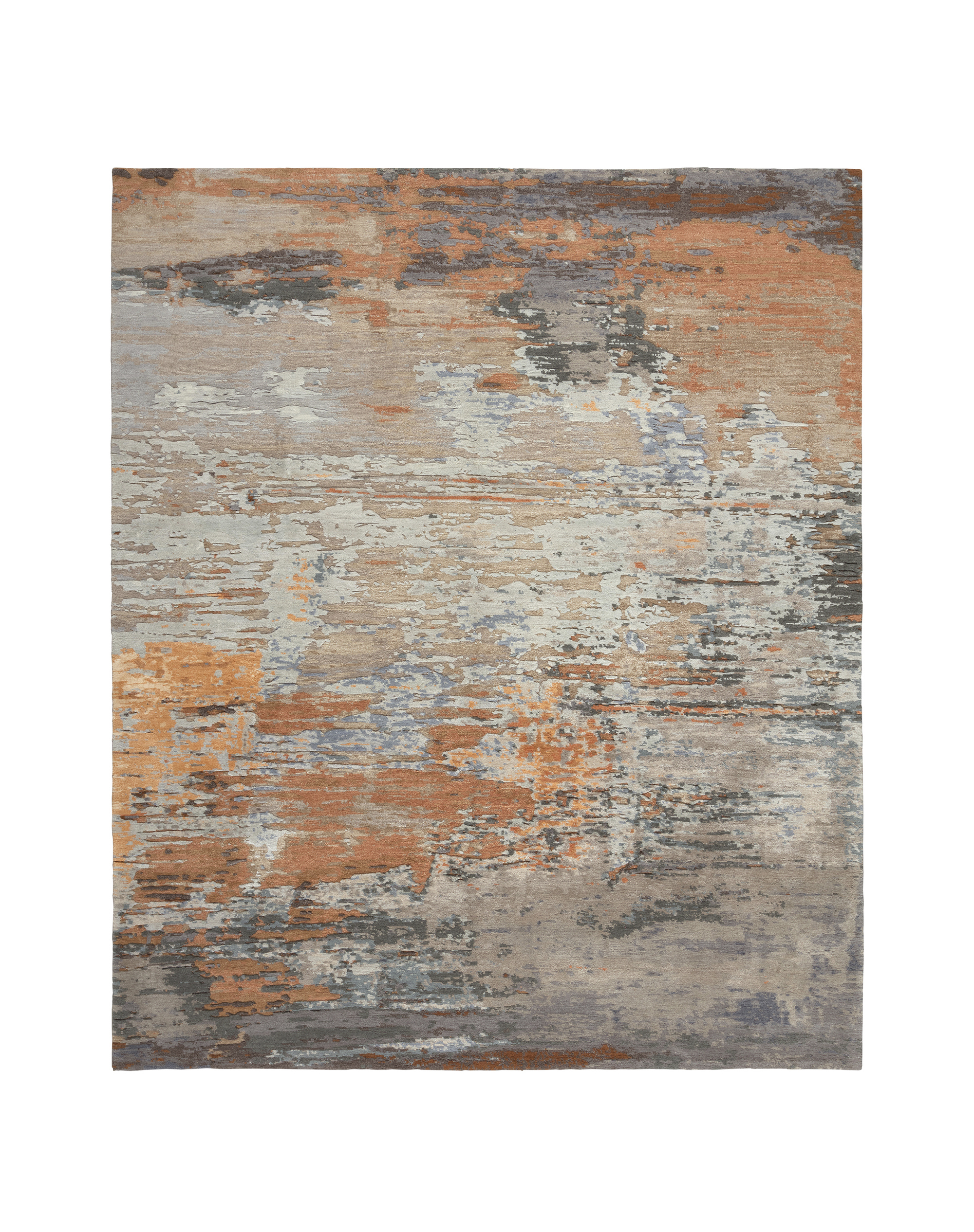 Abstracts 5 Terracotta grey
