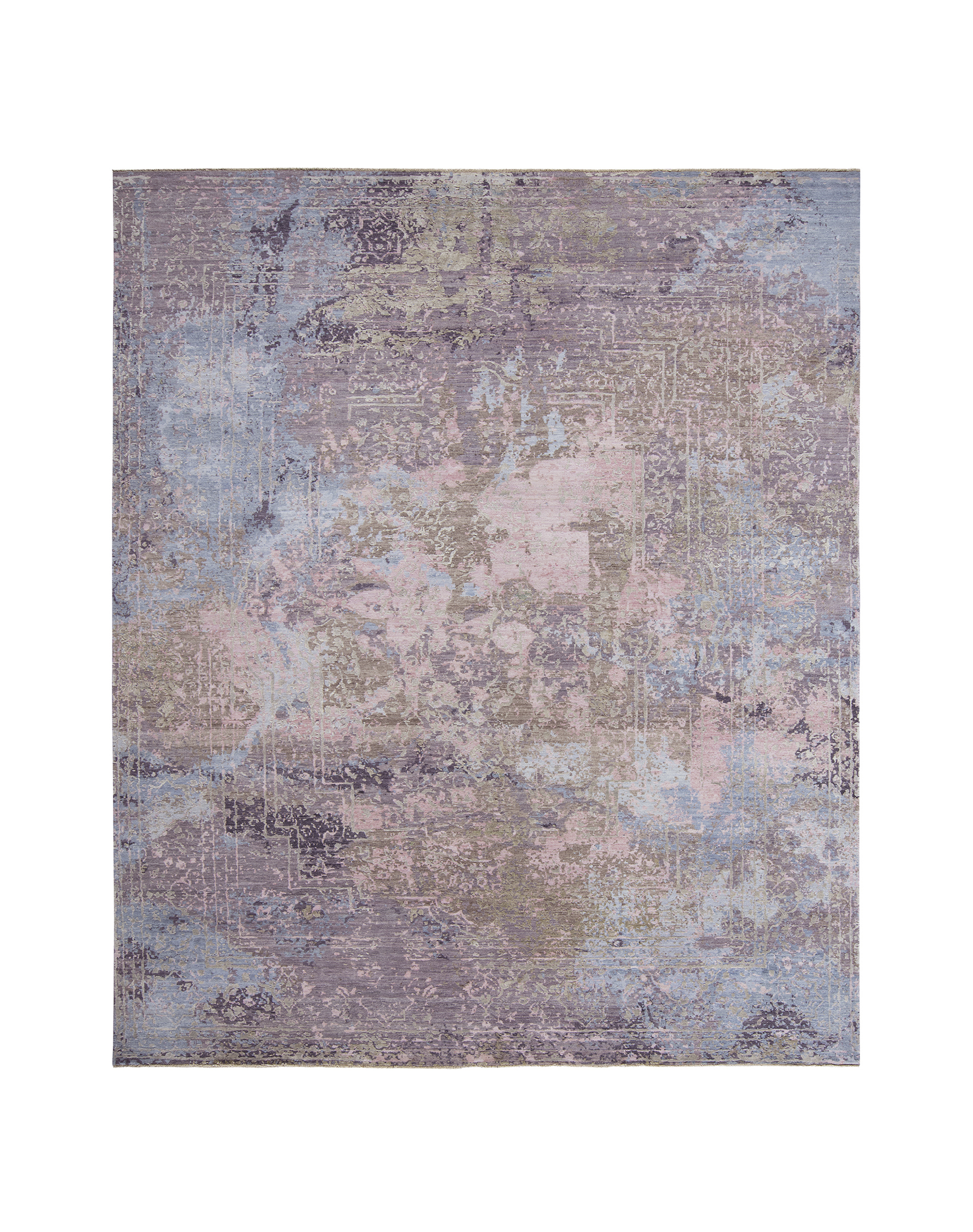 Savonnerie pink purple