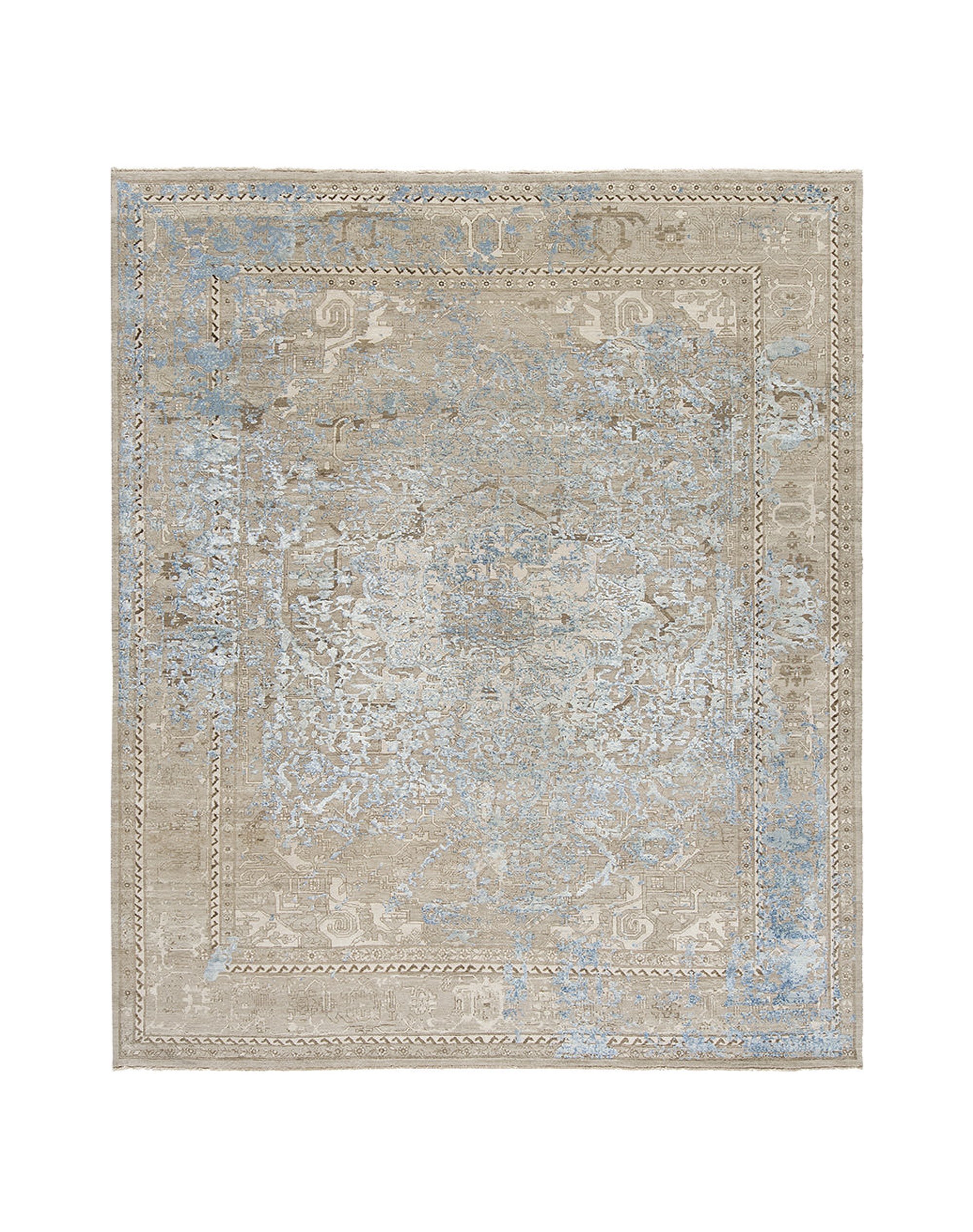 Golden orchid brown blue